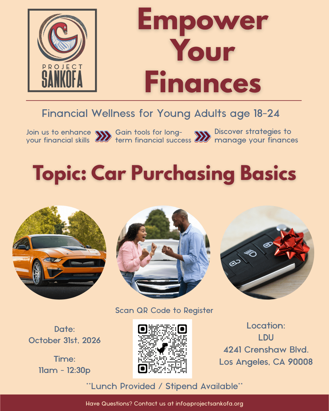 Empower Your Finances — Car Purchasing Basics